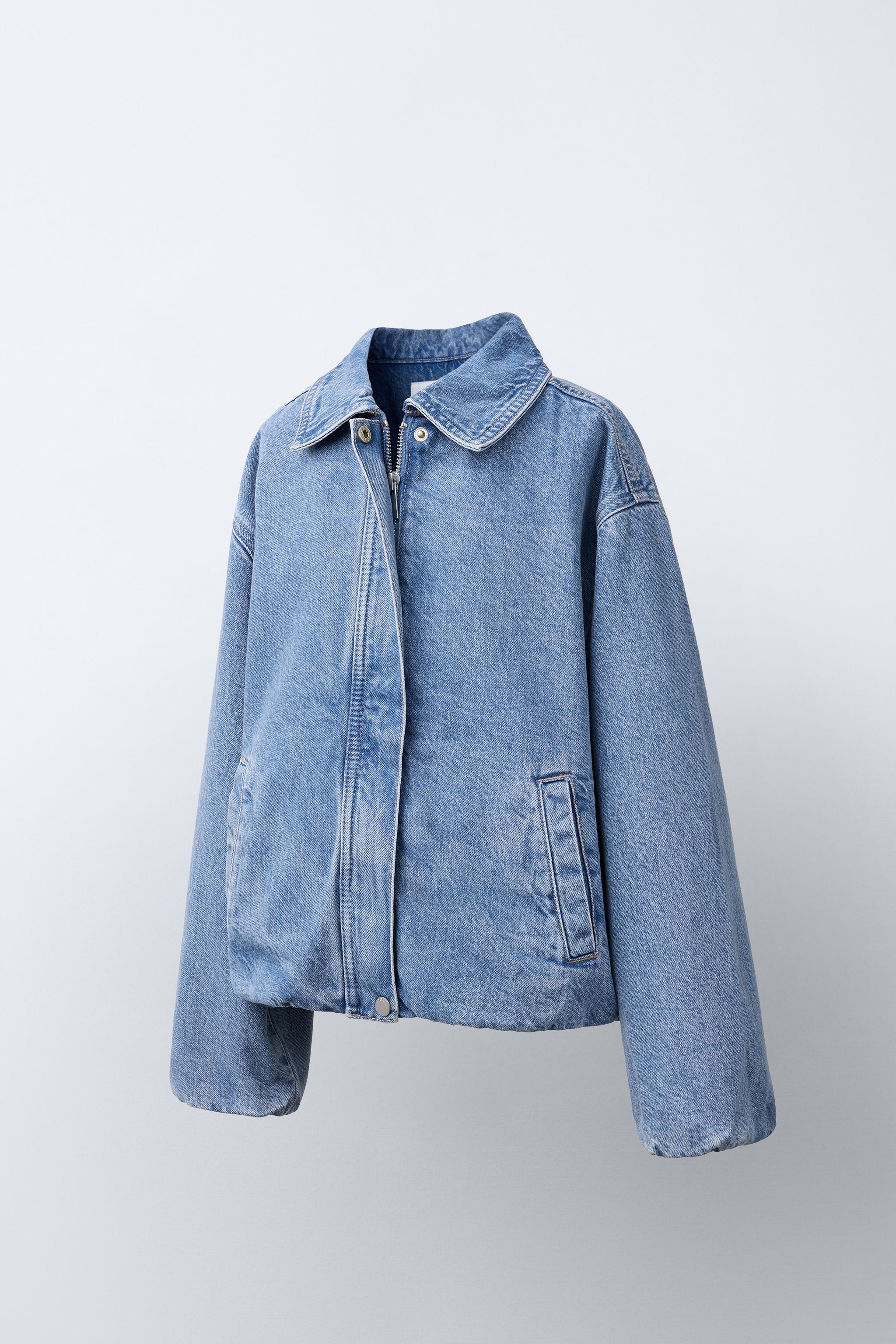 BLOUSON BOMBER EN DENIM